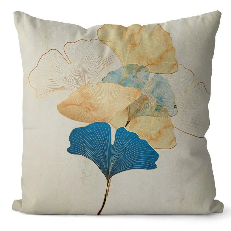 Ginkgo Print Cushion Cover for Sofa - Casatrail.com