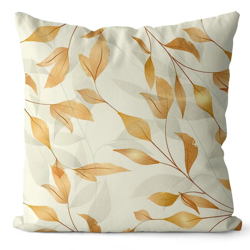 Ginkgo Print Cushion Cover for Sofa - Casatrail.com