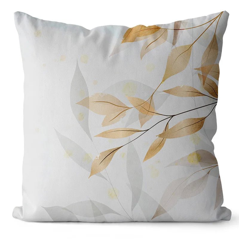 Ginkgo Print Cushion Cover for Sofa - Casatrail.com