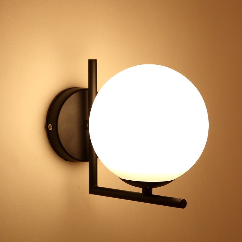 Gold and Black Wall Lamp for Studies - Casatrail.com