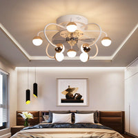 Thumbnail for Gold Ceiling Fan Lights for Living and Dining Room - Casatrail.com
