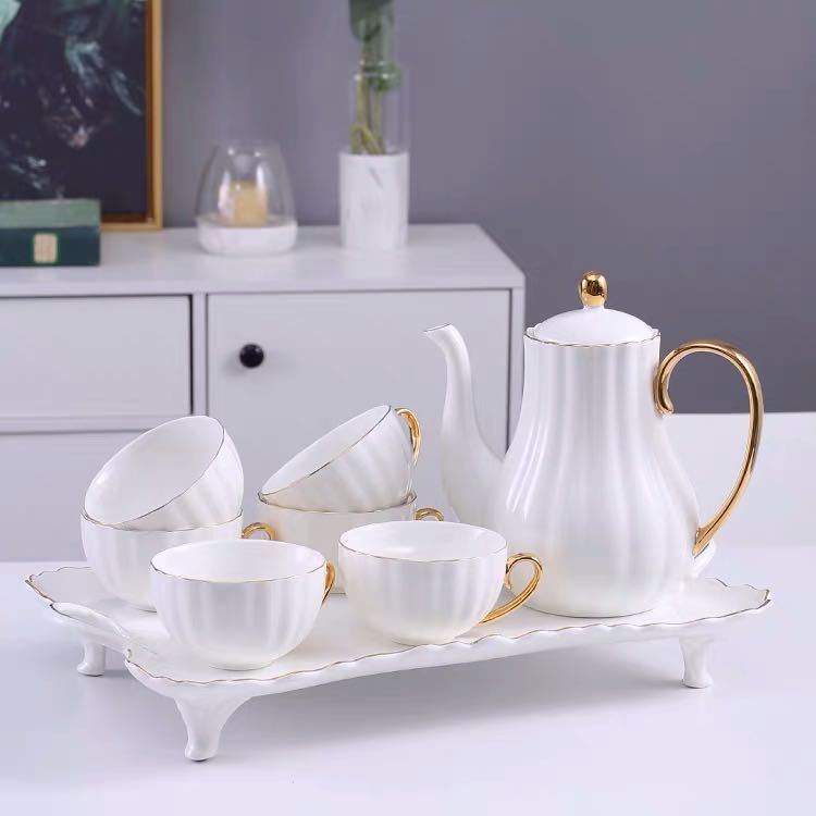 Gold Painted Cup Set - Casatrail.com