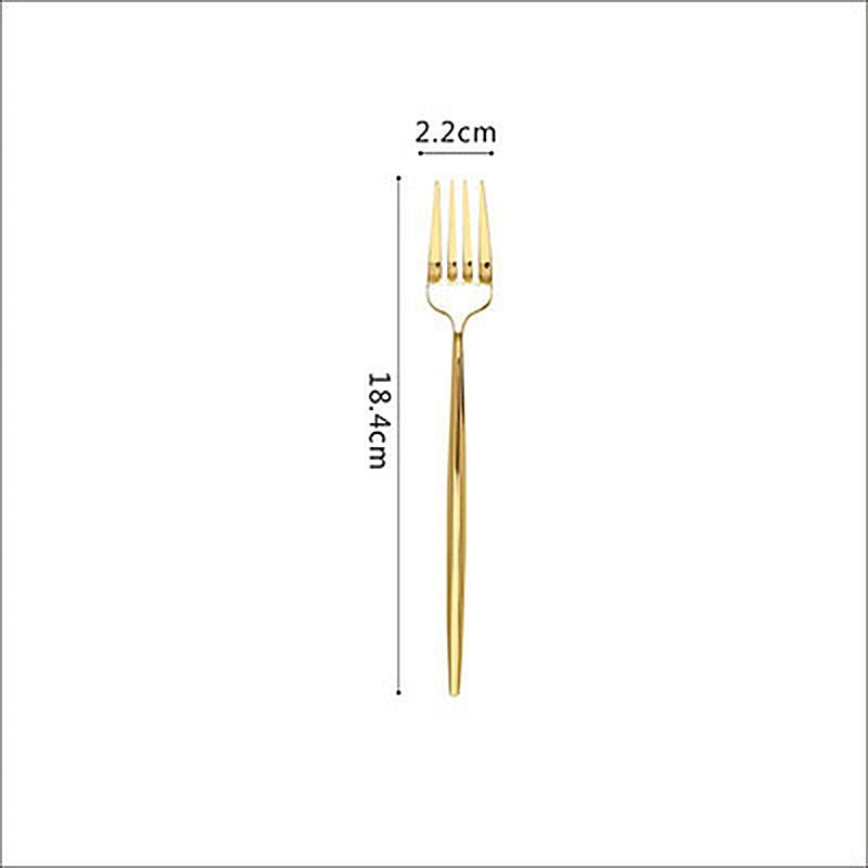 Gold - plated Stainless Steel Cutlery - Casatrail.com