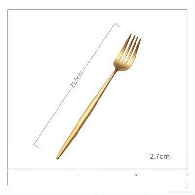 Golden Stainless Steel Cutlery - Casatrail.com