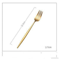 Thumbnail for Golden Stainless Steel Cutlery - Casatrail.com