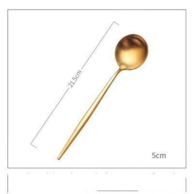 Golden Stainless Steel Cutlery - Casatrail.com