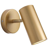 Thumbnail for Golden Wall Lamp with Telescopic Swing Arm - Casatrail.com