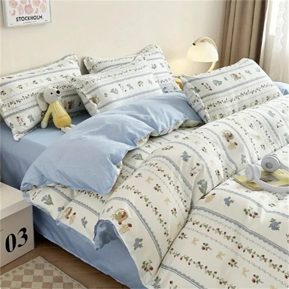 Gradient Linen Bedding Set - Casatrail.com