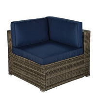 Thumbnail for Gray Modern Outdoor Rattan Patio Furniture - Casatrail.com