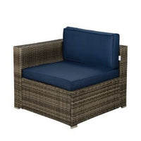 Thumbnail for Gray Modern Outdoor Rattan Patio Furniture - Casatrail.com