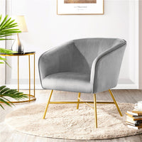 Thumbnail for Green Velvet Club Accent Chair - Casatrail.com