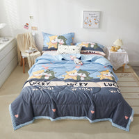 Thumbnail for Grey Bear Summer Quilt: Comforter - Casatrail.com