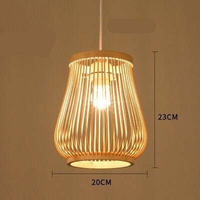 Hand - Woven Modern Bamboo Art Chandelier - Casatrail.com