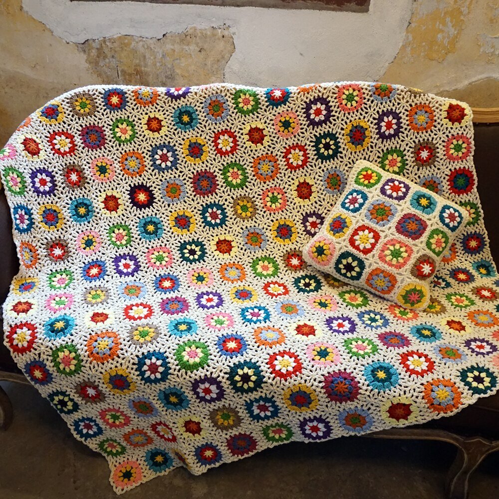 Handmade Original Crochet Blanket - Casatrail.com