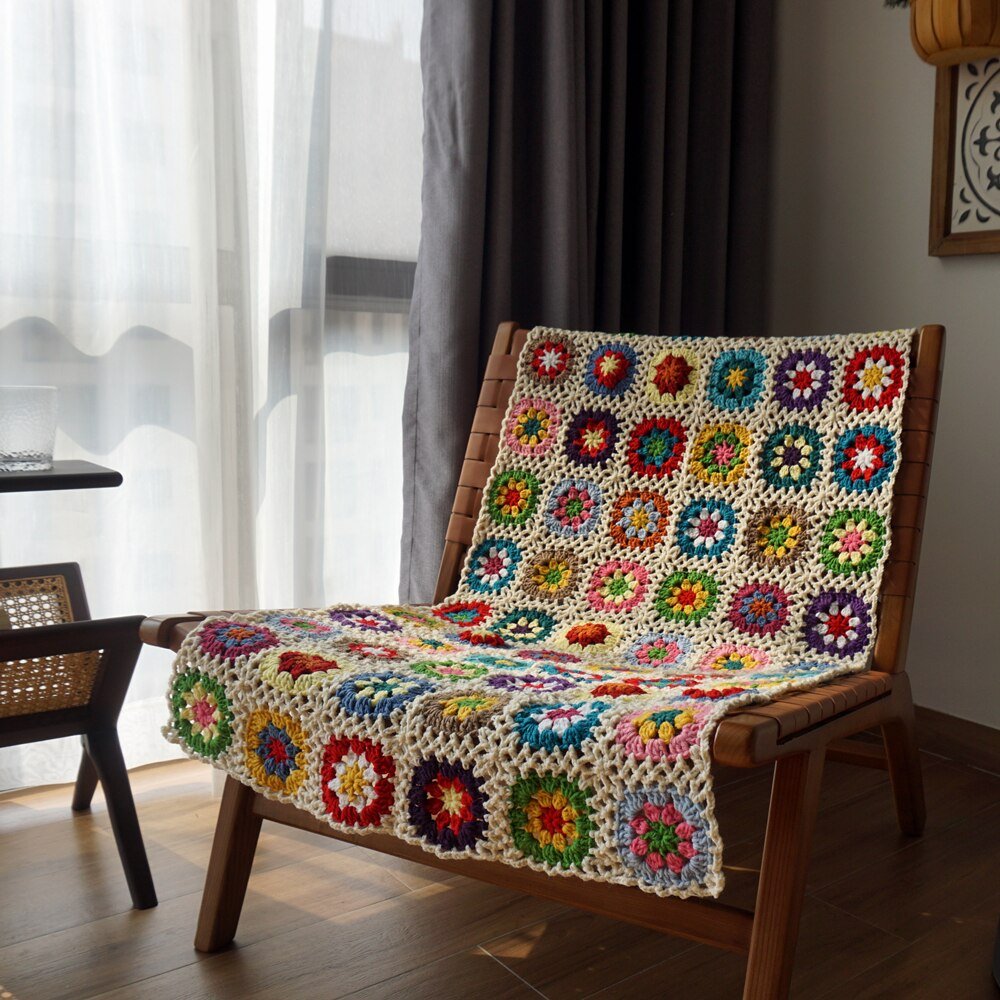 Handmade Original Crochet Blanket - Casatrail.com