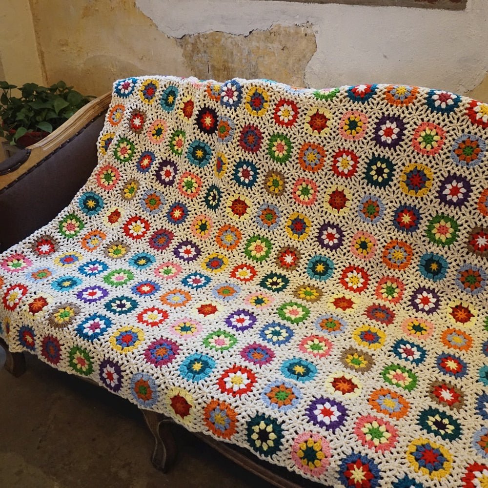 Handmade Original Crochet Blanket - Casatrail.com