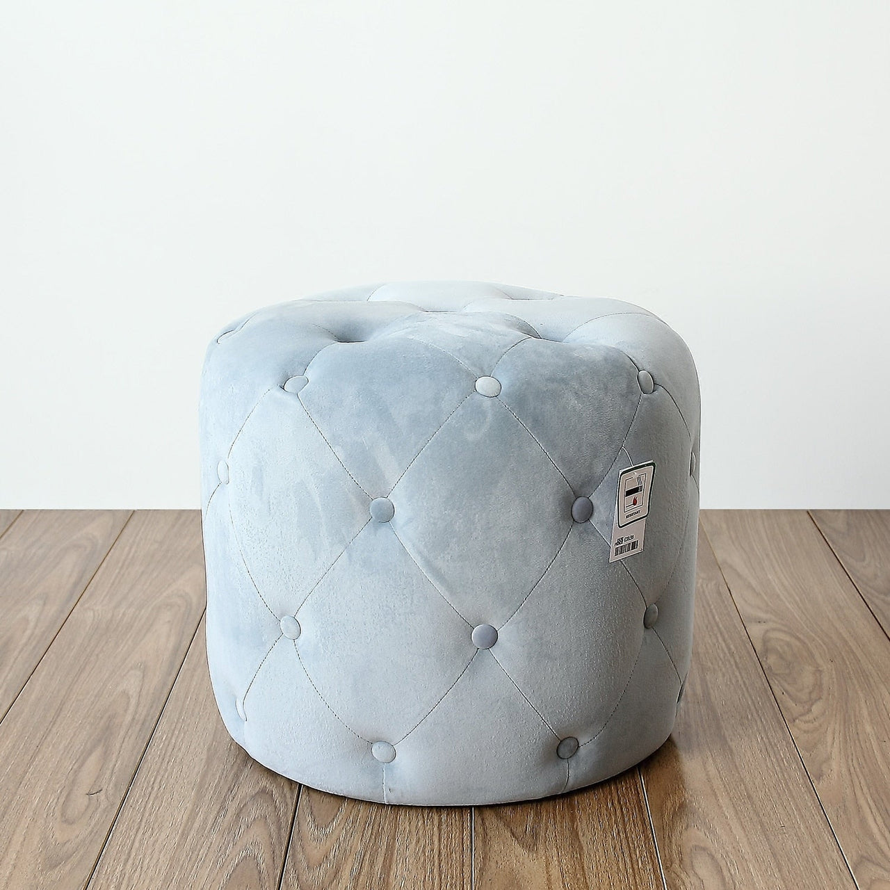 Handmade Velvet Tufted Round Storage Ottoman - Casatrail.com