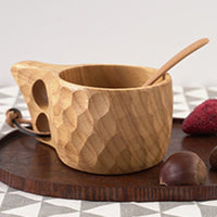 Thumbnail for Handmade Wooden Tea Milk Cups - Casatrail.com