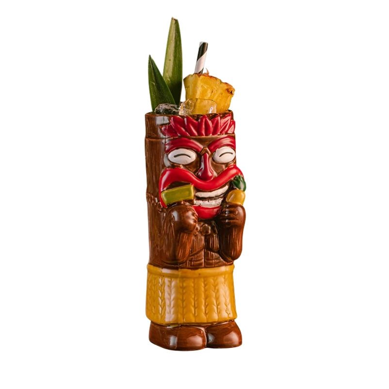 Hawaiian Style Tiki Mug Cocktail Cup - Casatrail.com