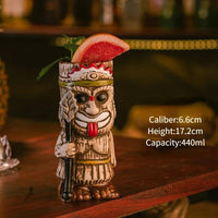 Thumbnail for Hawaiian Style Tiki Mug Cocktail Cup - Casatrail.com