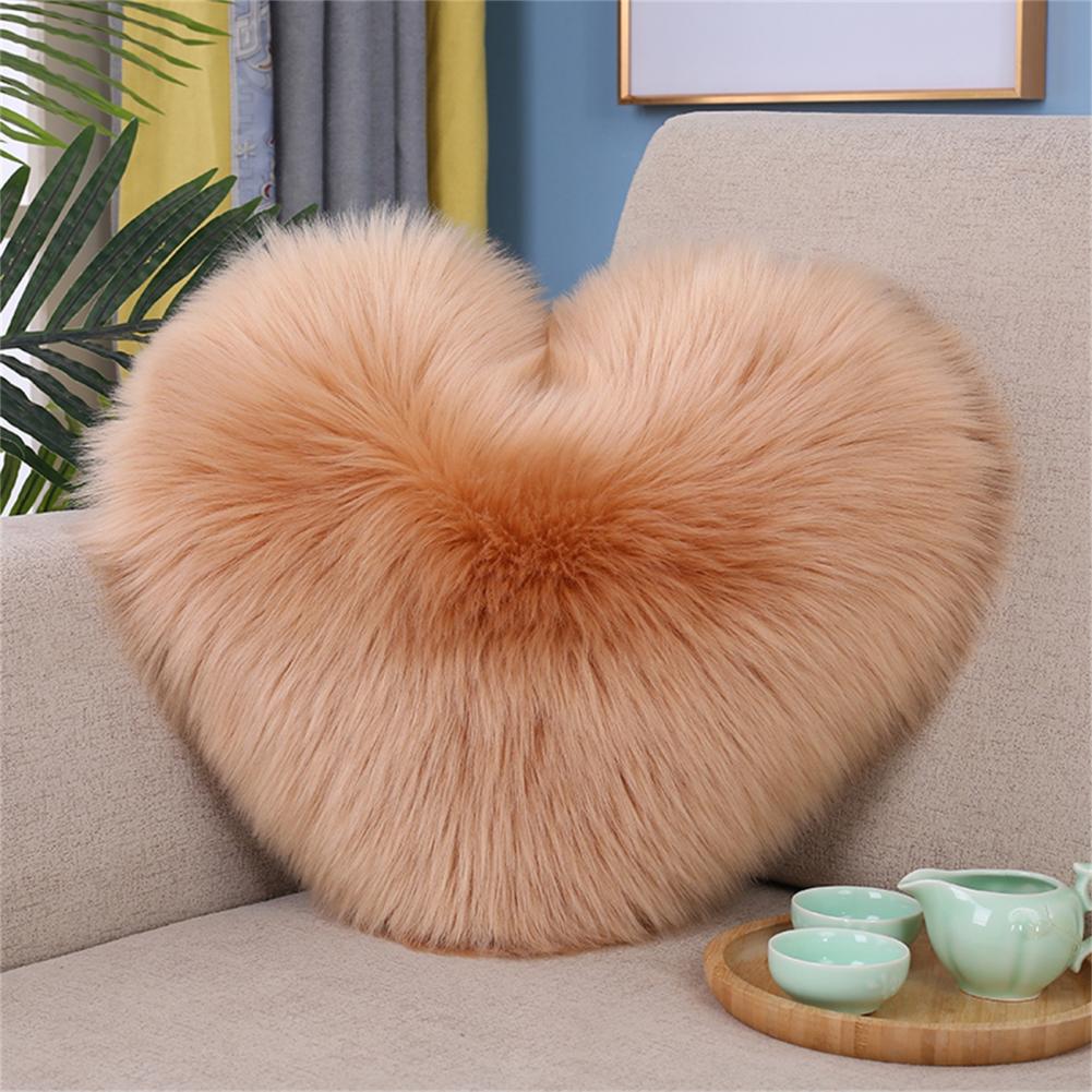 Heart - Shaped Sofa Cushion for Bedroom Decor - Casatrail.com