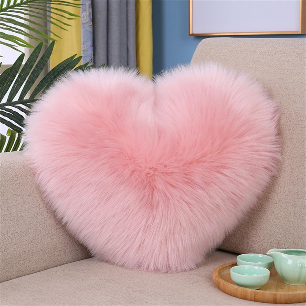 Heart - Shaped Sofa Cushion for Bedroom Decor - Casatrail.com