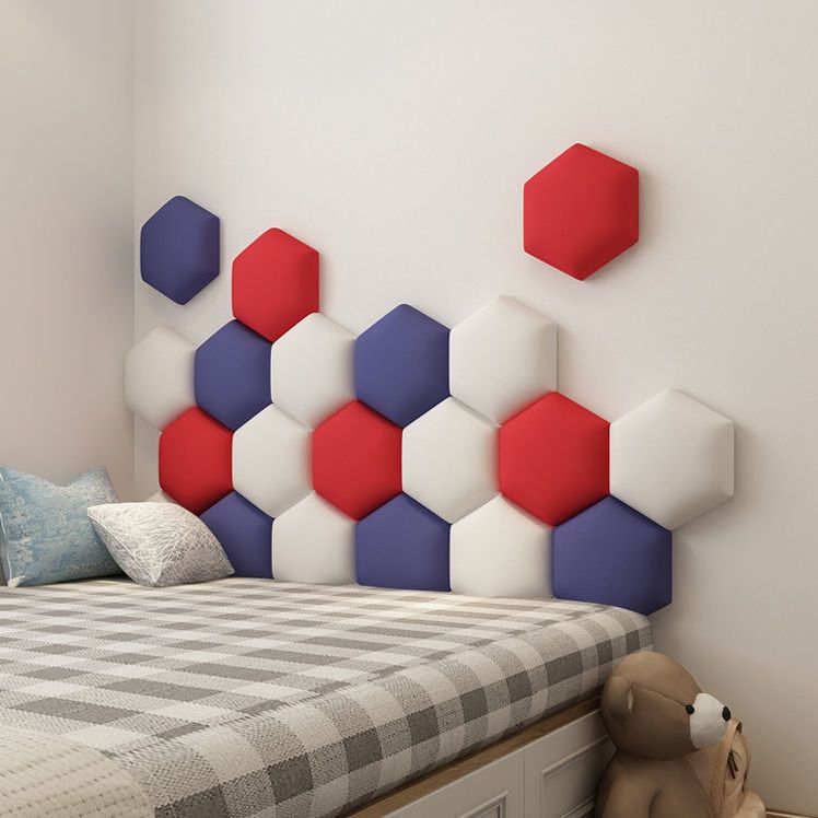 Hexagon Adhesive Bed Headboard - Casatrail.com