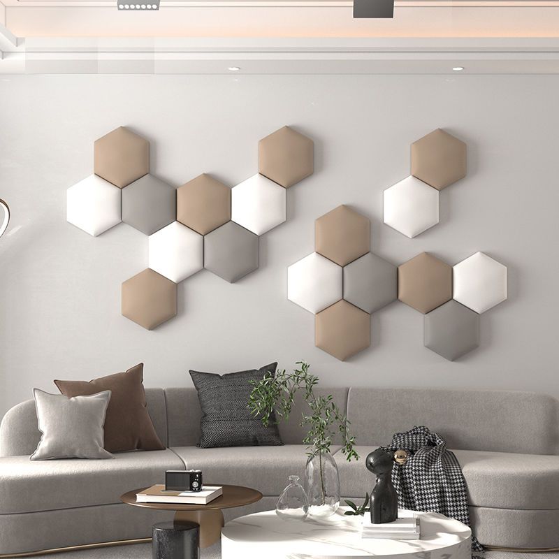 Hexagon Adhesive Bed Headboard - Casatrail.com