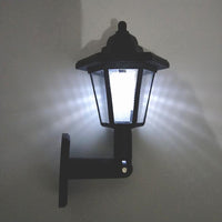 Thumbnail for Hexagonal Garden Solar LED Wall Sconce - Casatrail.com