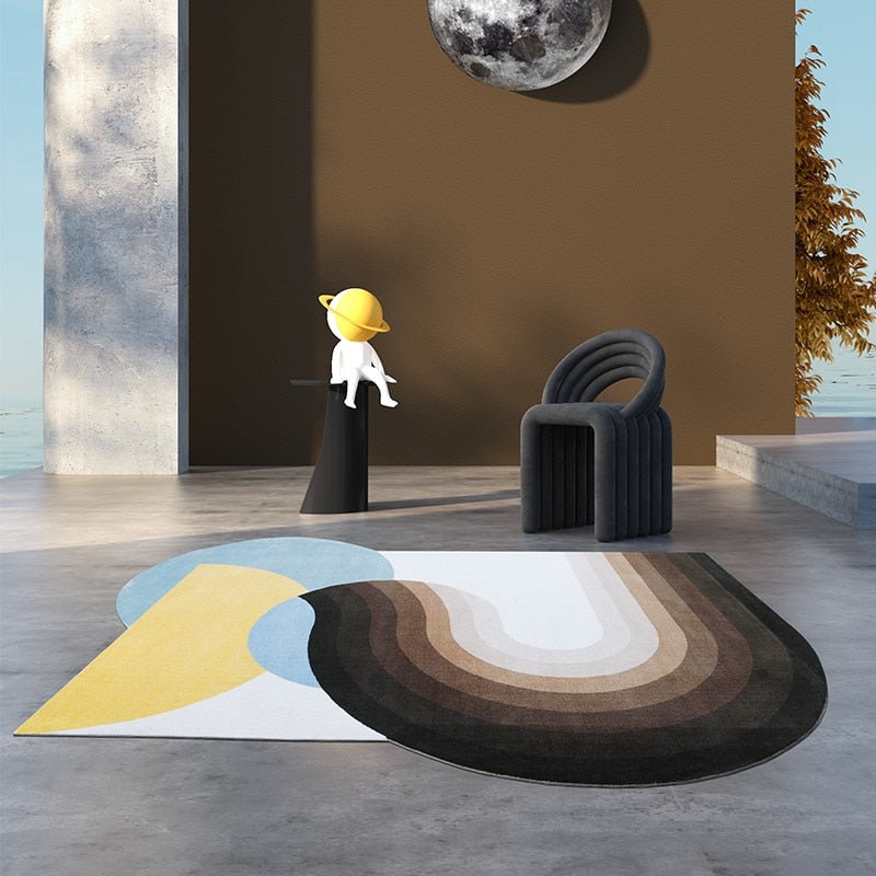 High End Irregular Rug Teenager Bedroom Decoration - Casatrail.com