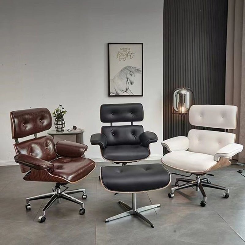 High - Quality Modern Leather Office Chair, Comfortable and Rotating - Casatrail.com