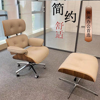 Thumbnail for High - Quality Modern Leather Office Chair, Comfortable and Rotating - Casatrail.com