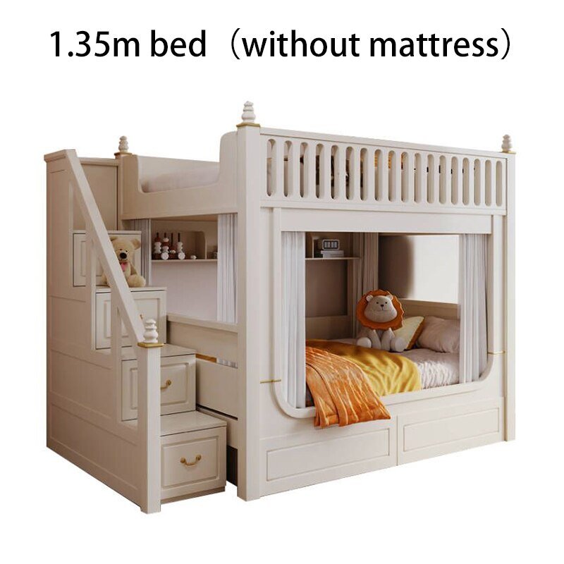 Hign Quanlity Children Beds Bunk White Castle - Casatrail.com