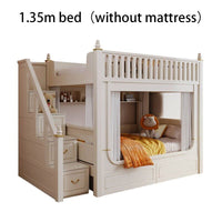 Thumbnail for Hign Quanlity Children Beds Bunk White Castle - Casatrail.com