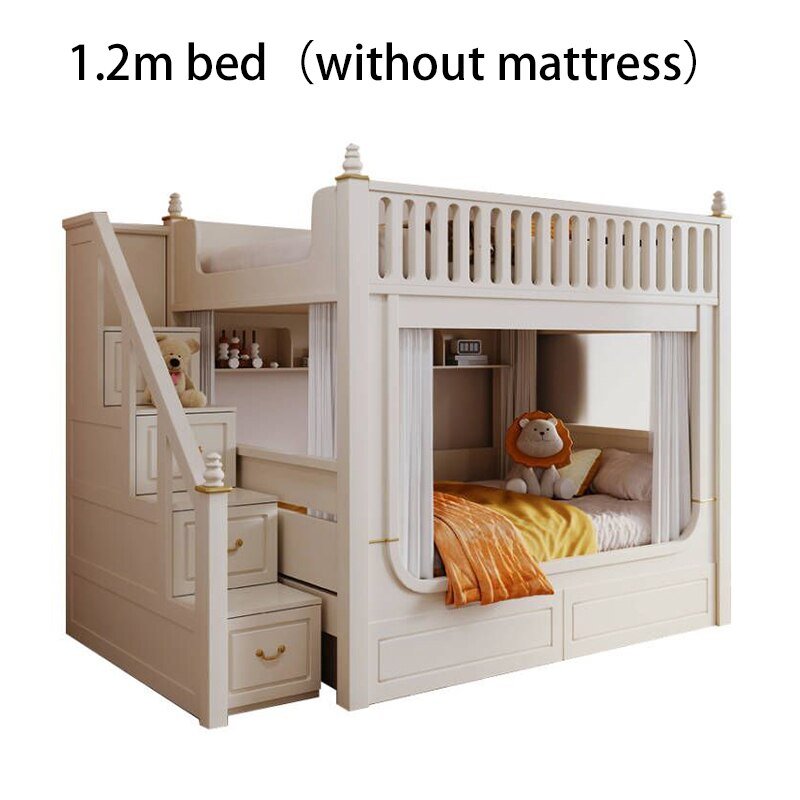 Hign Quanlity Children Beds Bunk White Castle - Casatrail.com