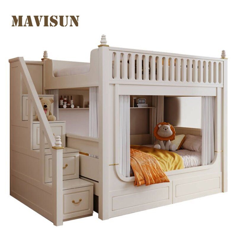 Hign Quanlity Children Beds Bunk White Castle - Casatrail.com