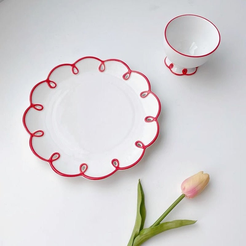Hollowed Ceramic Plate - Casatrail.com