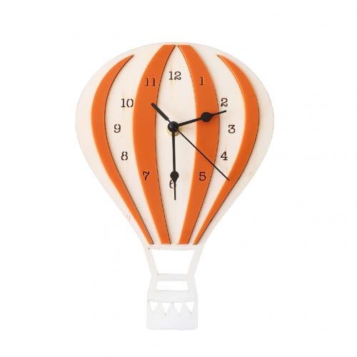 Hot Air Balloon Shape Wall Clock - Casatrail.com