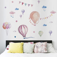 Thumbnail for Hot Air Balloon Vinyl Wall Stickers - Casatrail.com