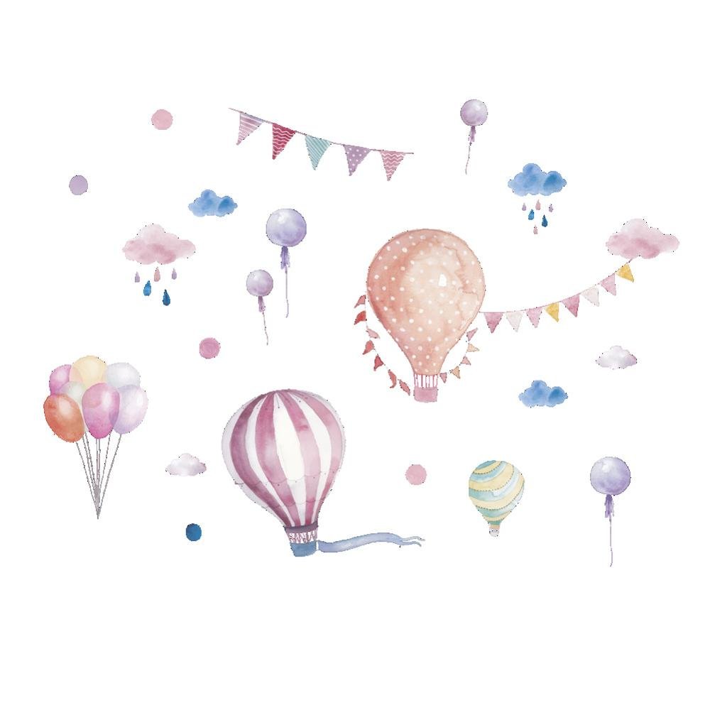 Hot Air Balloon Vinyl Wall Stickers - Casatrail.com