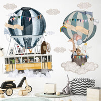 Thumbnail for Hot Air Balloon Vinyl Wall Stickers - Casatrail.com