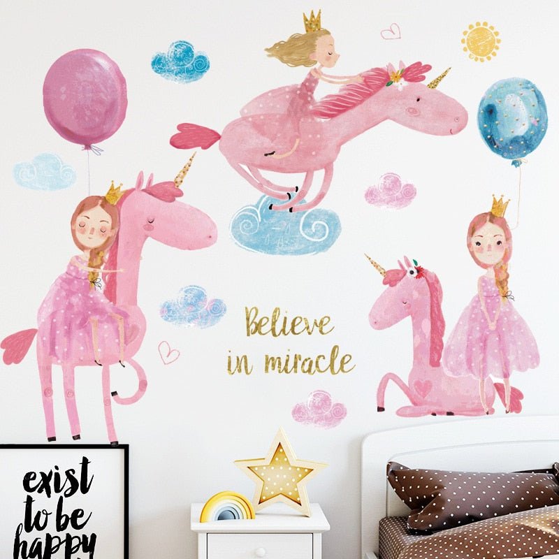 Hot Air Balloon Vinyl Wall Stickers - Casatrail.com