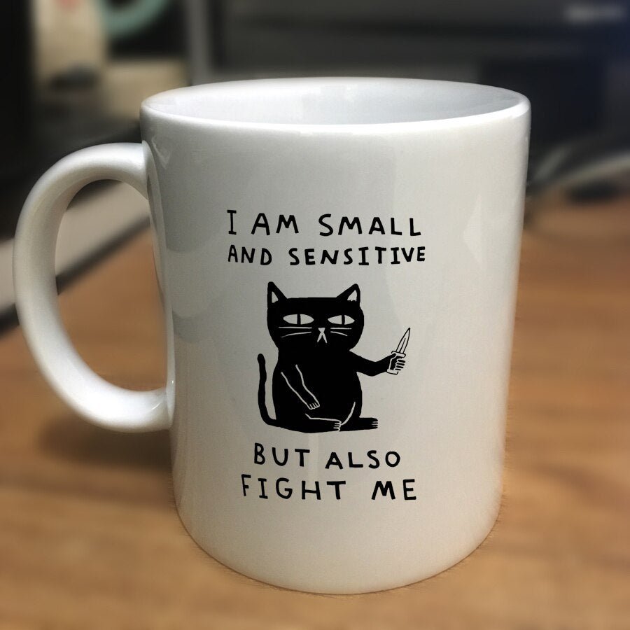 HUMAN Cat Mug - White Color - Casatrail.com