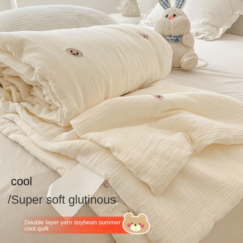 Ice Cool Thin Quilt Comforter for Single Bed - Casatrail.com