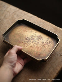 Thumbnail for Imitation Bronze Brass Teapot for Tea Tray - Casatrail.com