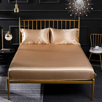 Thumbnail for Imitation Silk Satin Bedsheet Set - Casatrail.com