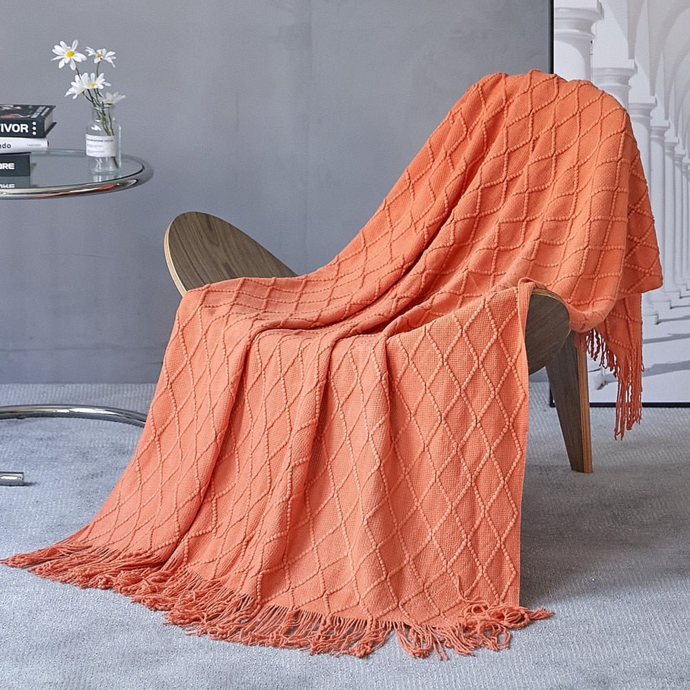 Inya Knitted Blankets Throw - Casatrail.com