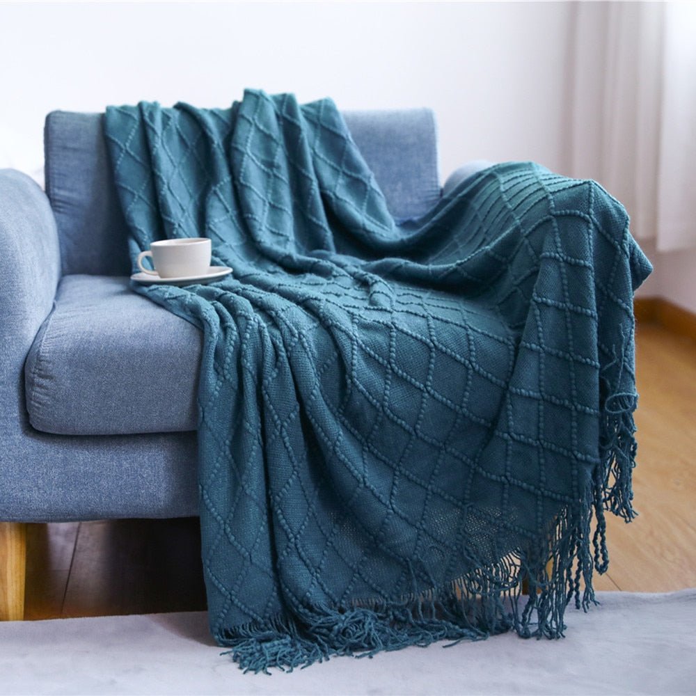 Inya Knitted Blankets Throw - Casatrail.com