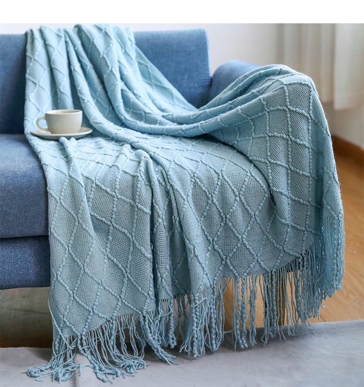 Inya Knitted Blankets Throw - Casatrail.com