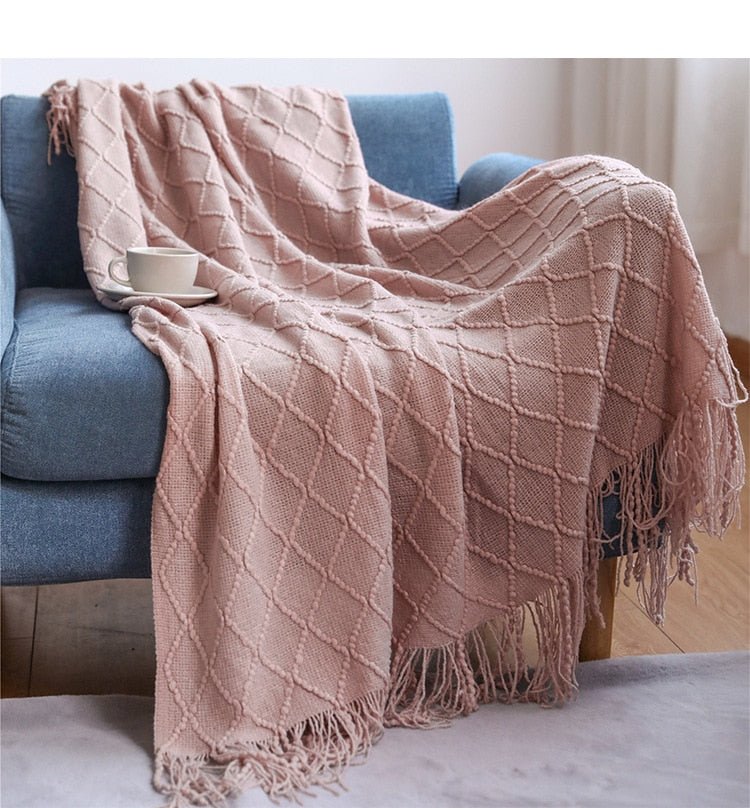 Inya Knitted Blankets Throw - Casatrail.com